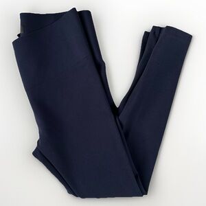 Loft‎ Leggings High Waist Navy Blue Compression Ankle Pant Women’s Petite Sz XSP